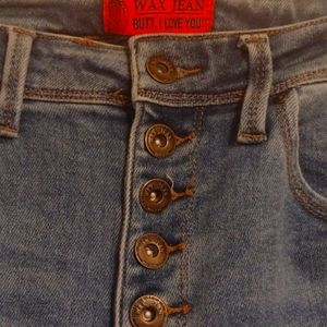 WAX Jeans Size 7/28 Highrise, Distressed, Skinny, Stretch Jeans